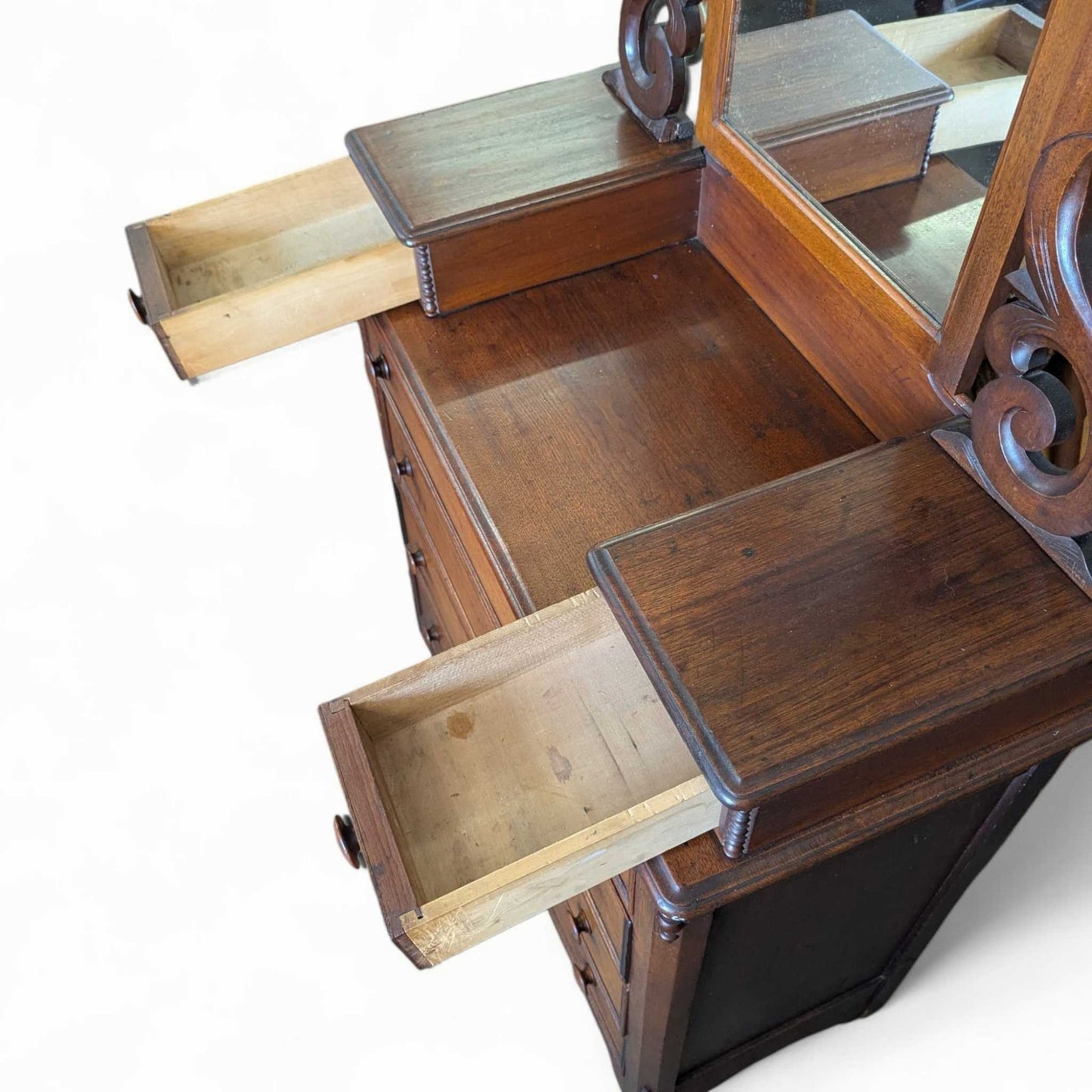Antique Eastlake Dresser with Mirror