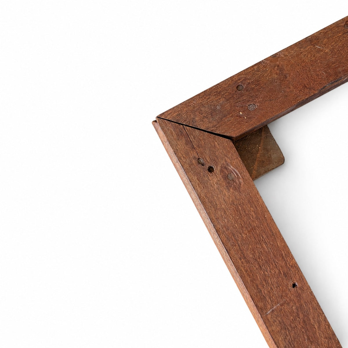 Vintage Asian-Inspired Wood Platform Coffee Table — view 5 of 16