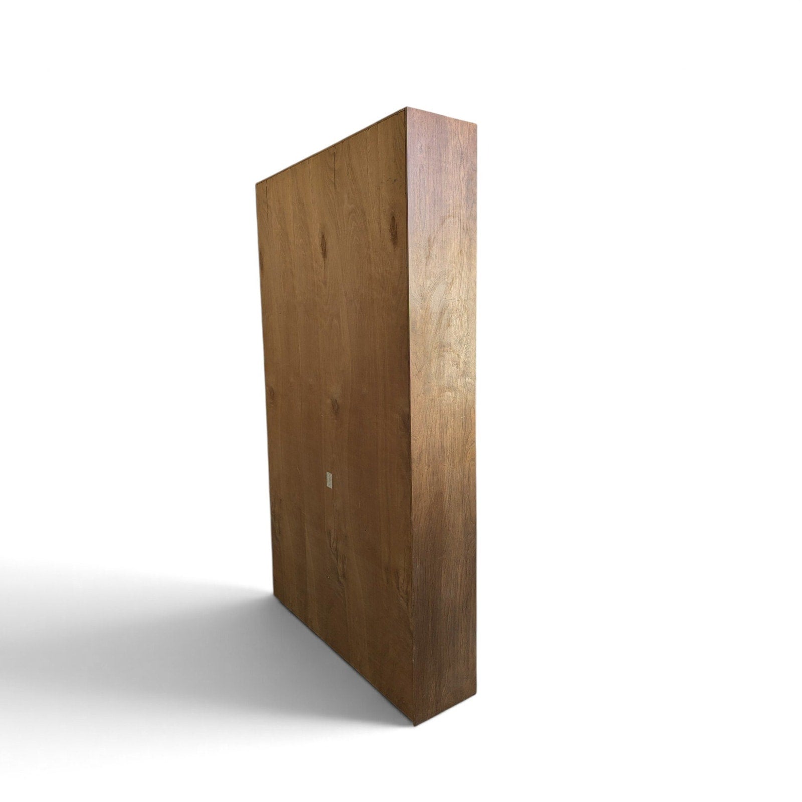 1970s Japanese Veneered-Plywood Bookcase with Adjustable Shelves and Dividers — view 9 of 16