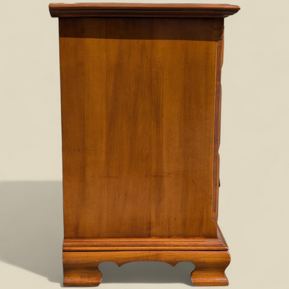 Ethan Allen Early American Solid Maple and Birch Nine-Drawer Dresser with Mirror — view 15 of 23