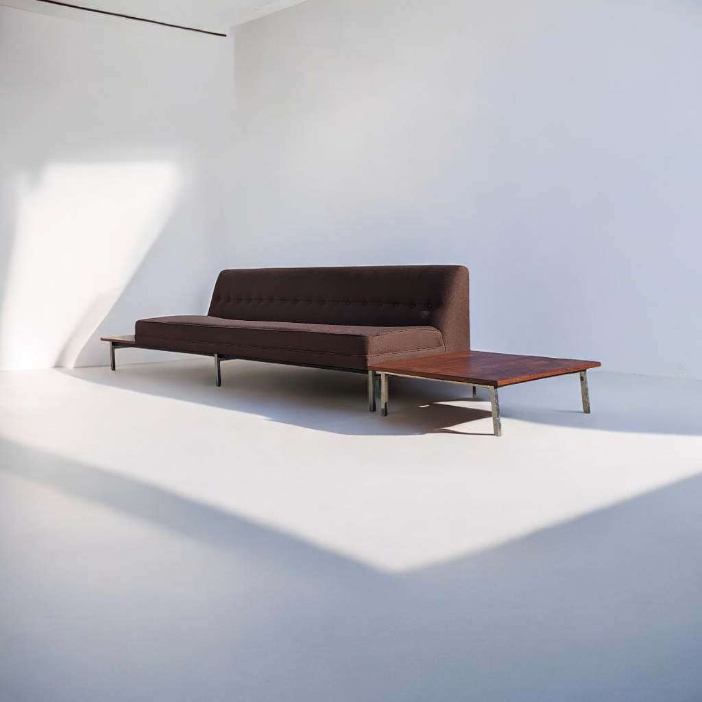 Sofa with Side Table by George Nelson for Herman Miller