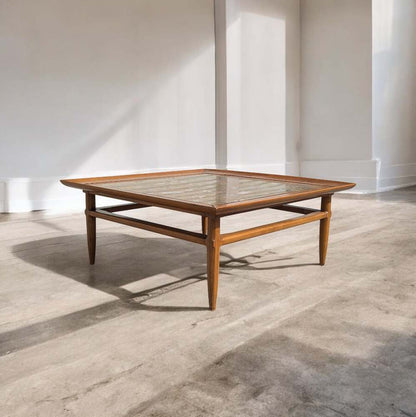 Tomlinson Sophisticate Model 315 Fossil Marble and Pecan Coffee Table, 1960s — view 7 [CBV1 XPt4TMj2MJm2ZocWWjEv 07 0b4bd637-47f7-4bb7-bfa9-31e1306a4529.jpeg]