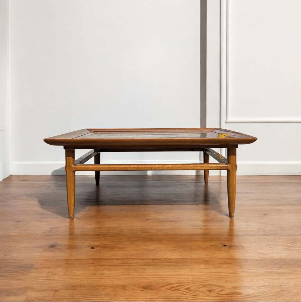 Tomlinson Sophisticate Model 315 Fossil Marble and Pecan Coffee Table, 1960s — view 8 [CBV1 XPt4TMj2MJm2ZocWWjEv 08 0c24b12f-e0b1-48d6-bc2c-cde46016cd6a.jpeg]