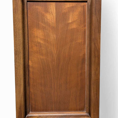 Vintage Full-Size Walnut Headboard and Footboard — view 13 of 24
