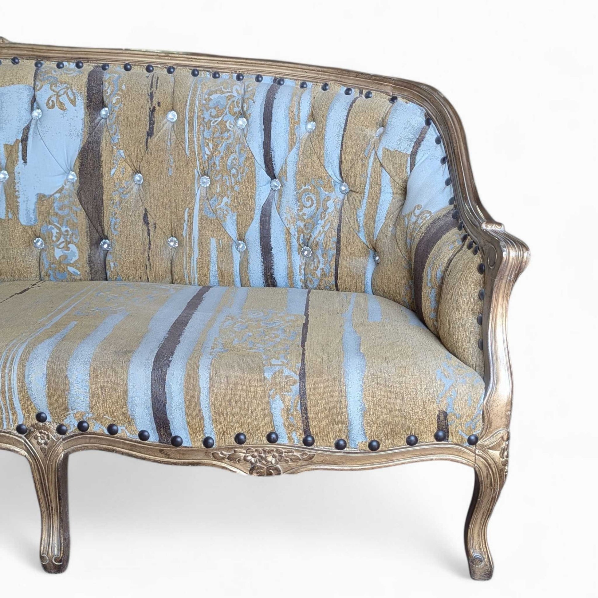 Antique Sofa, re-upholstered