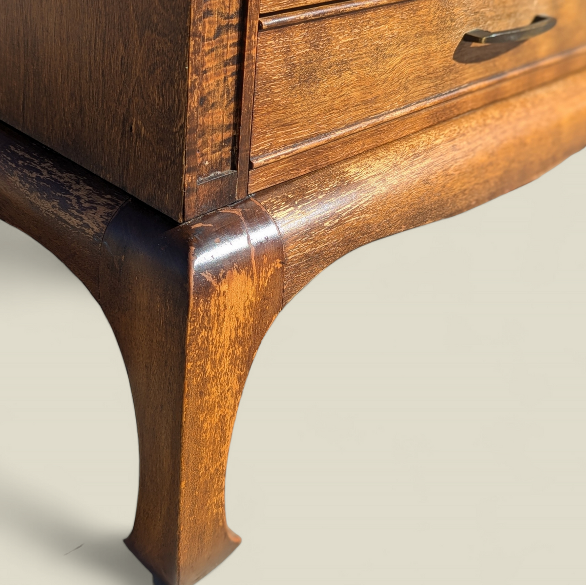 Pair of Mid-Century Solid Wood Chinoiserie Nightstands — view 11 [OusihnhyMfUuC7yNyeXP:11]