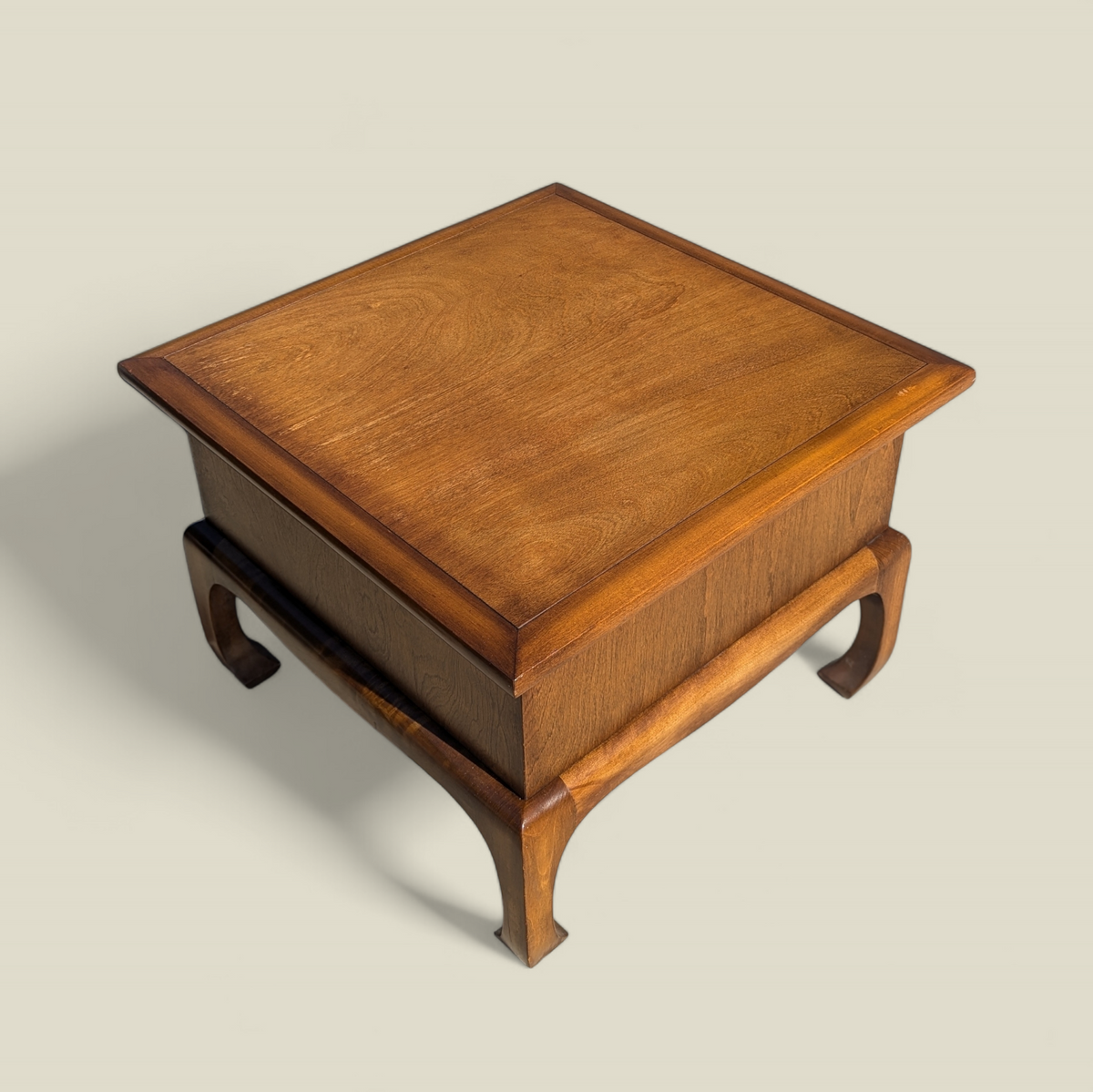 Pair of Mid-Century Solid Wood Chinoiserie Nightstands — view 7 [OusihnhyMfUuC7yNyeXP:7]