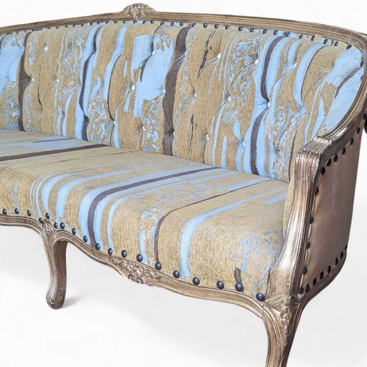 Antique Sofa, re-upholstered