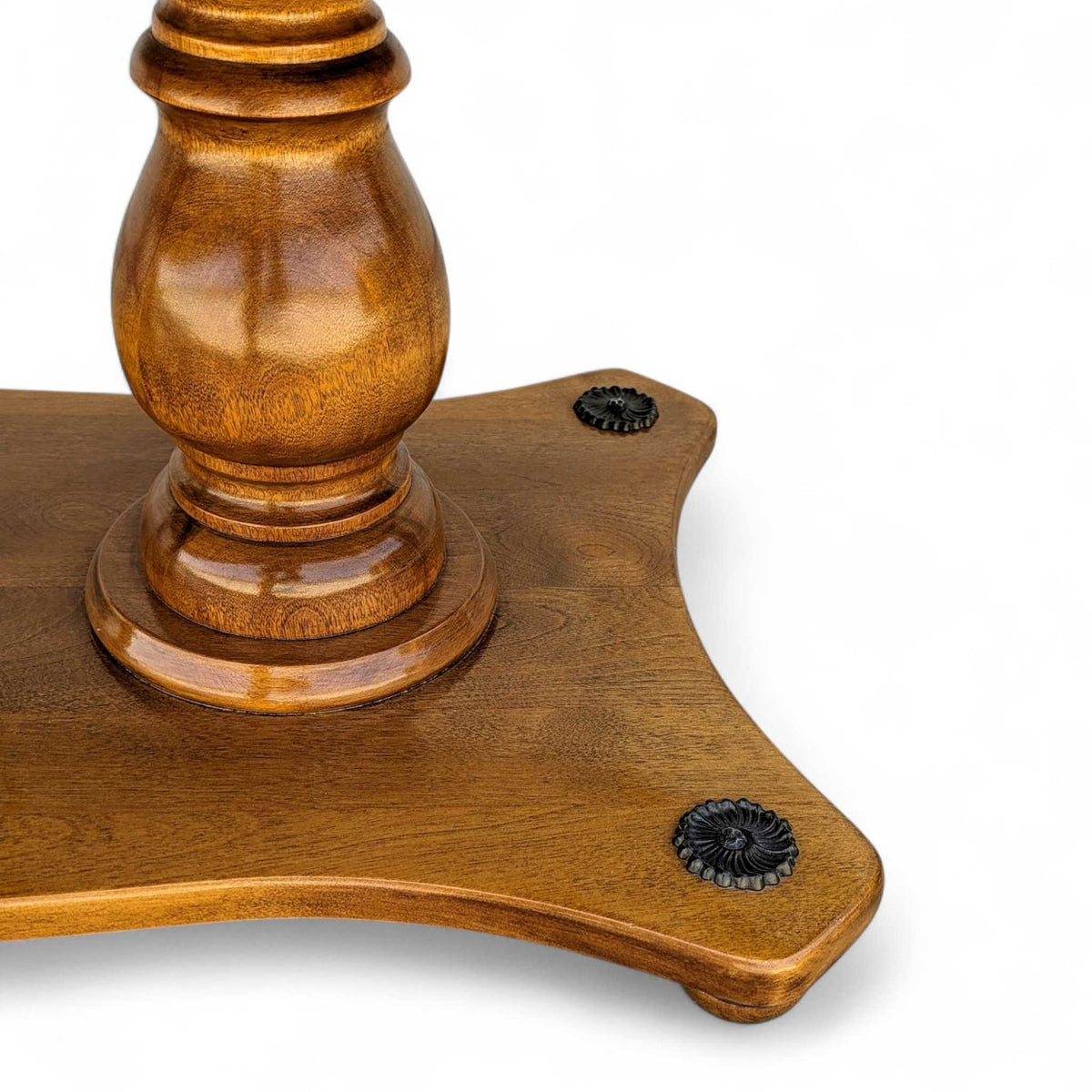 Vintage Solid Maple Surfboard Coffee Table with Sculptural Base — view 21 of 23