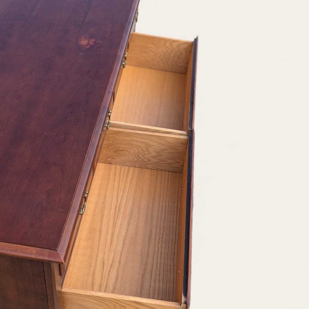 Vintage Stanley Furniture Six-Drawer Wood Lowboy Dresser — view 14 [CBV1 lOsjRhI4ZrDK2Y5waA25 14 38f2bbe1-d665-4052-96cb-c709e1ba98b8.jpeg]