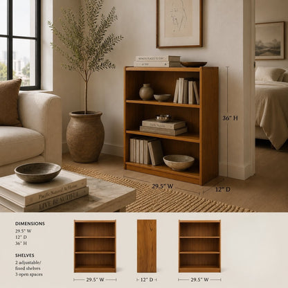 Small Teak Bookcase