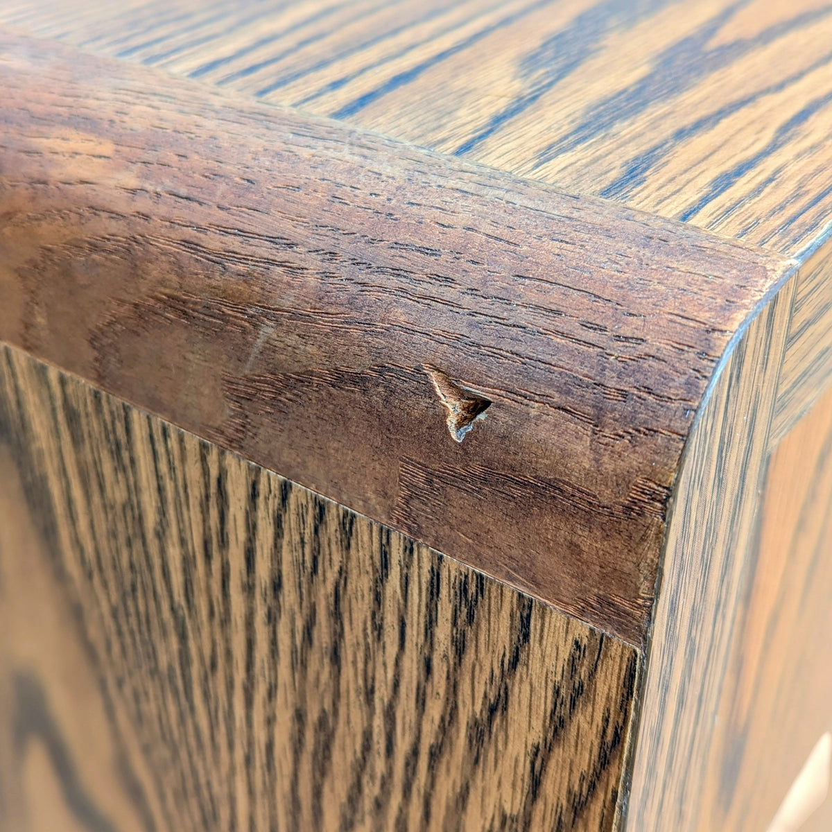 Mid-Century Faux-Oak Laminate Credenza and Sideboard — view 18
