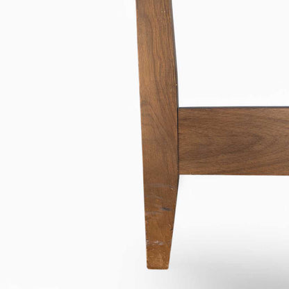 Vintage Full-Size Walnut Headboard and Footboard — view 10 of 24