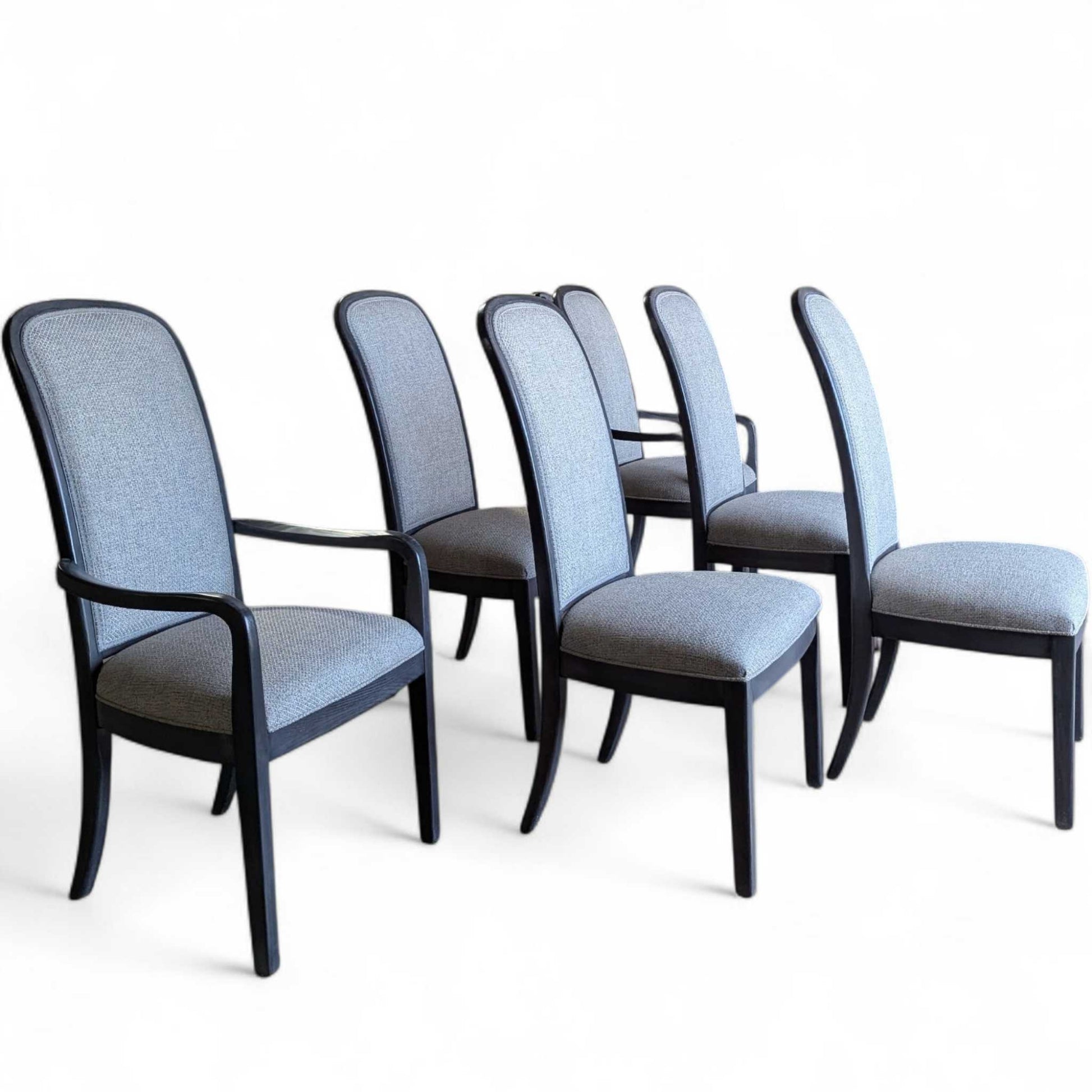 Set of six dining chairs — view 15 of 16