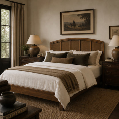 Rattan Headboard