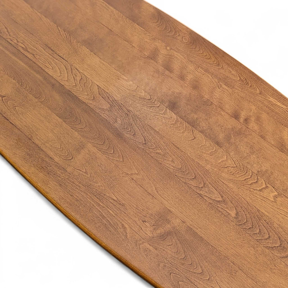 Vintage Solid Maple Surfboard Coffee Table with Sculptural Base — view 17 of 23