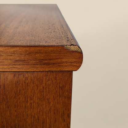 Mid-Century Teak Rolling Storage Cabinet or End Table — view 13 of 15