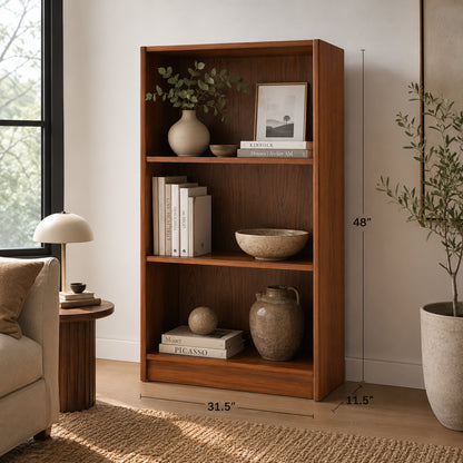 Petite Teak Bookcase