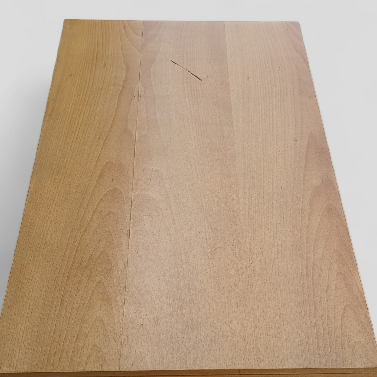Romanian Mid-Century Beech Flip-Top Extendable Dining Table — view 17 of 25