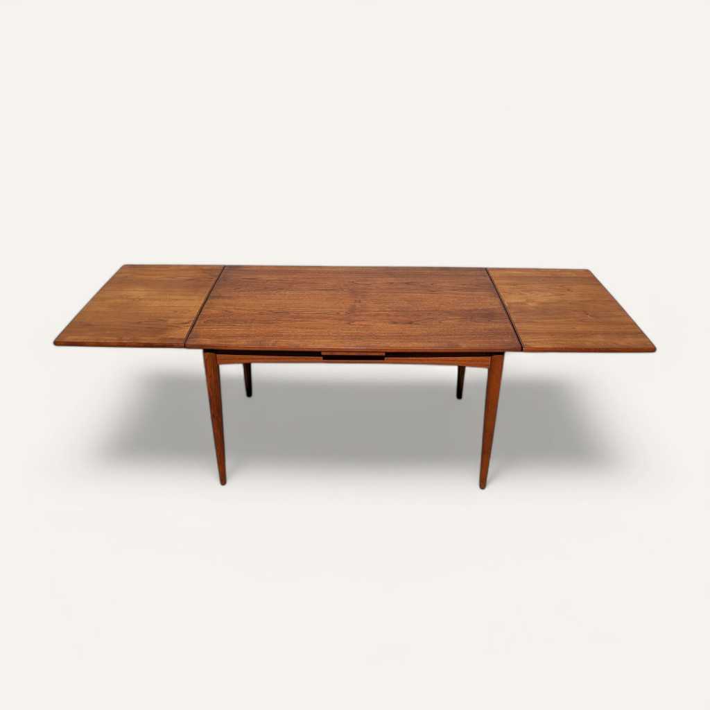 1960s Skovmand & Andersen Teak Extension Dining Table — view 9 of 22