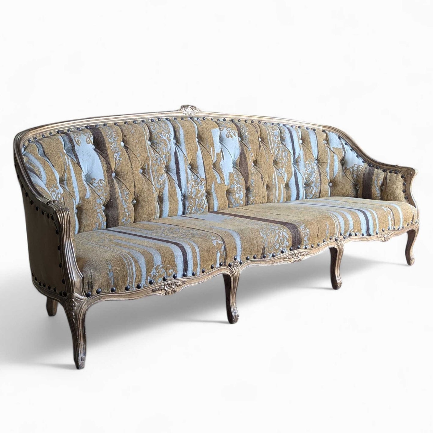 Antique Sofa, re-upholstered