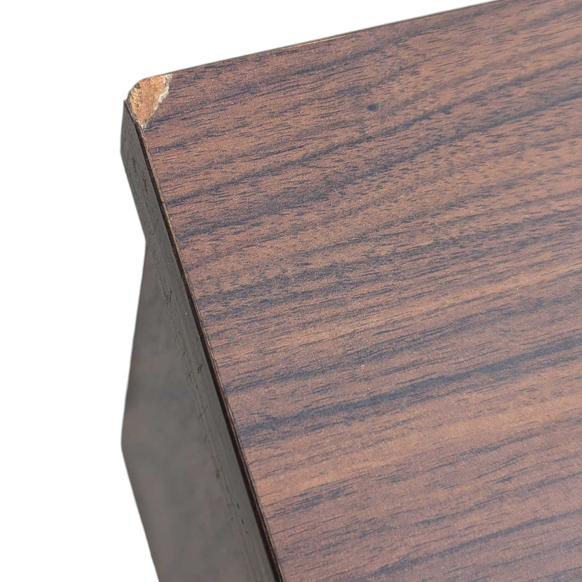 Mid-Century Walnut-Grain Laminate Credenza — view 18