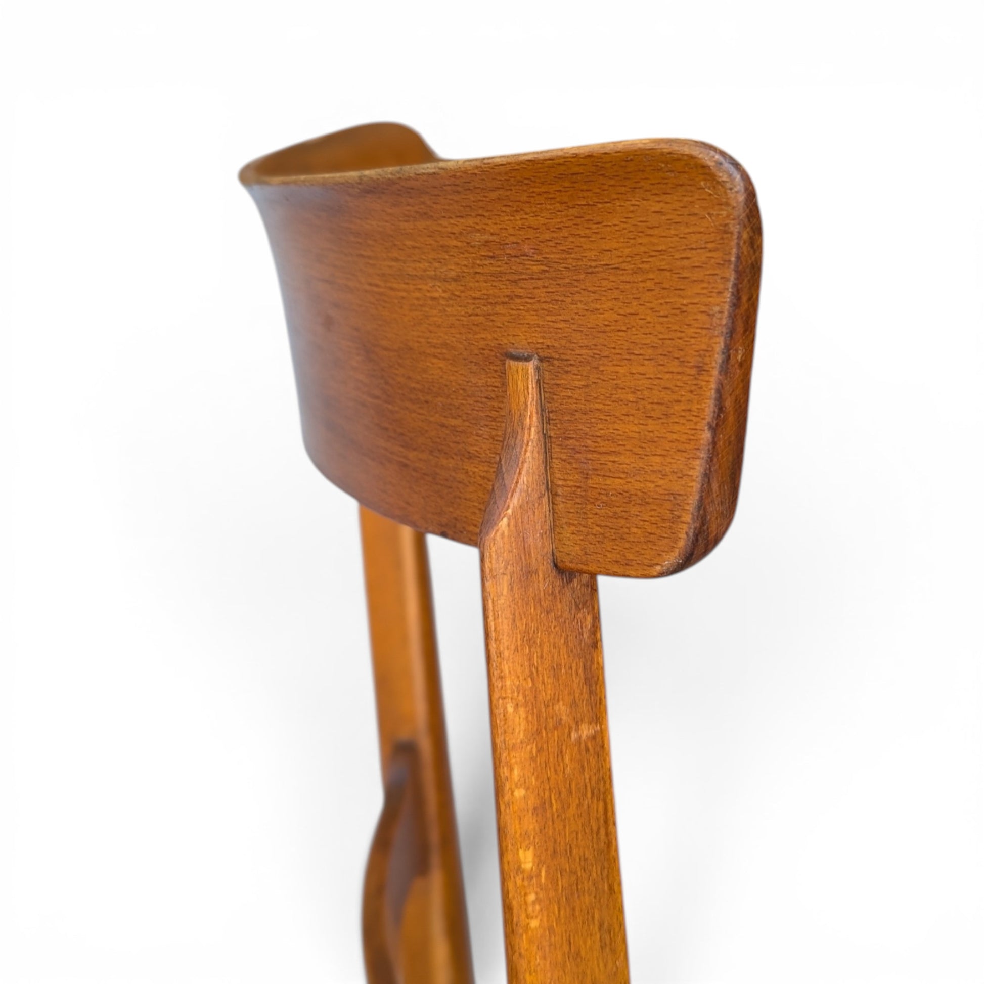 Pair Italian Chiavari Chairs Attributed Fratelli Podesta Campanino Rush Seat Mid Century Dining Chairs — view 13 of 16