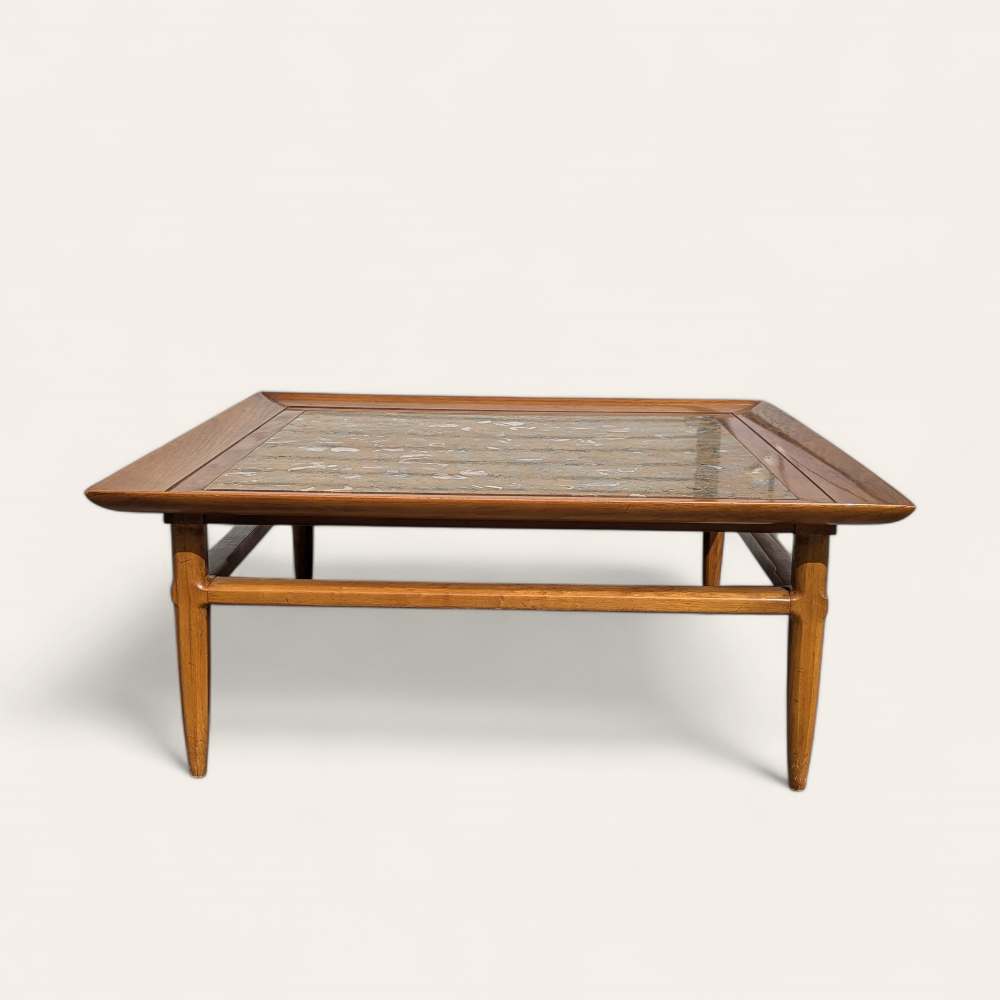 Tomlinson Sophisticate Model 315 Fossil Marble and Pecan Coffee Table, 1960s — view 6 [CBV1 XPt4TMj2MJm2ZocWWjEv 06 b70c0e09-0c7c-4c99-b4d7-12da8212fd52.jpeg]