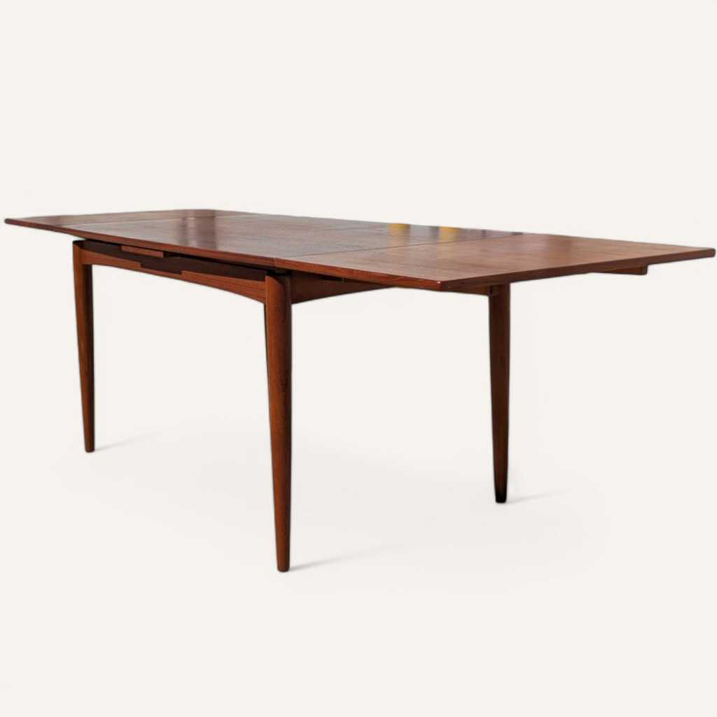 1960s Skovmand & Andersen Teak Extension Dining Table — view 10 of 22