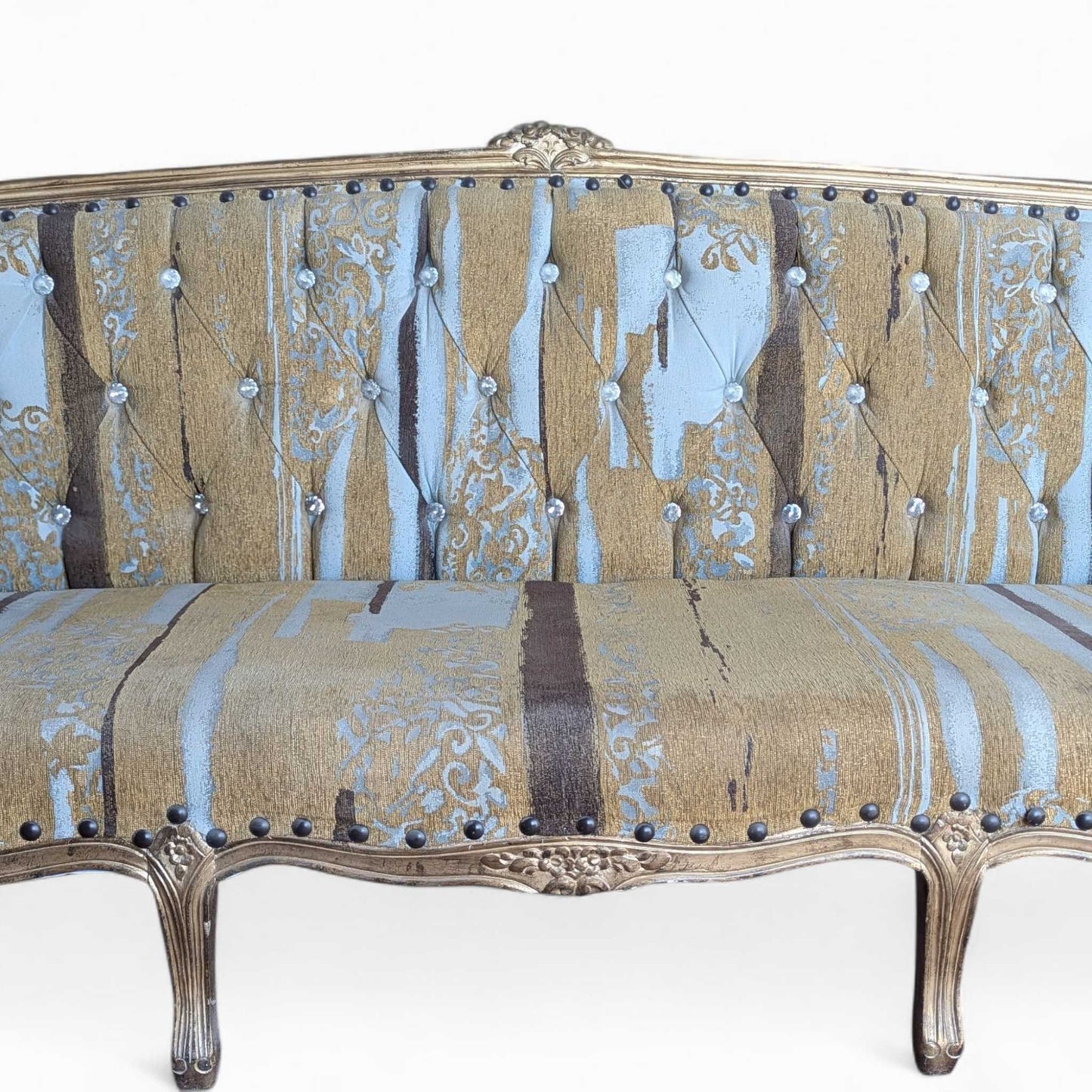 Antique Sofa, re-upholstered