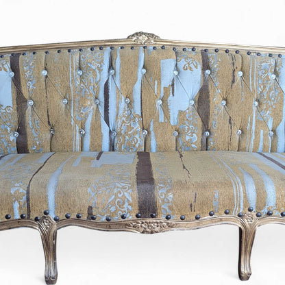 Antique Sofa, re-upholstered