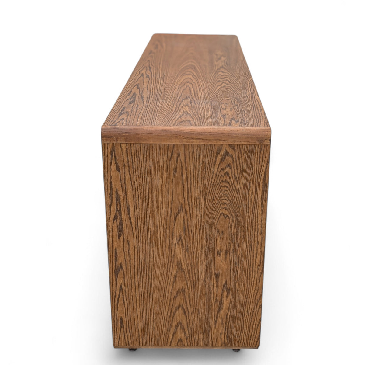 Mid-Century Faux-Oak Laminate Credenza and Sideboard — view 5