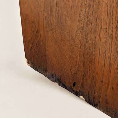 Saginaw Extendomatic Mid-Century Walnut Convertible Dining Table Cabinet — view 8 of 20