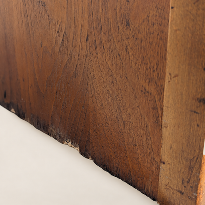 Saginaw Extendomatic Mid-Century Walnut Convertible Dining Table Cabinet — view 9 of 20