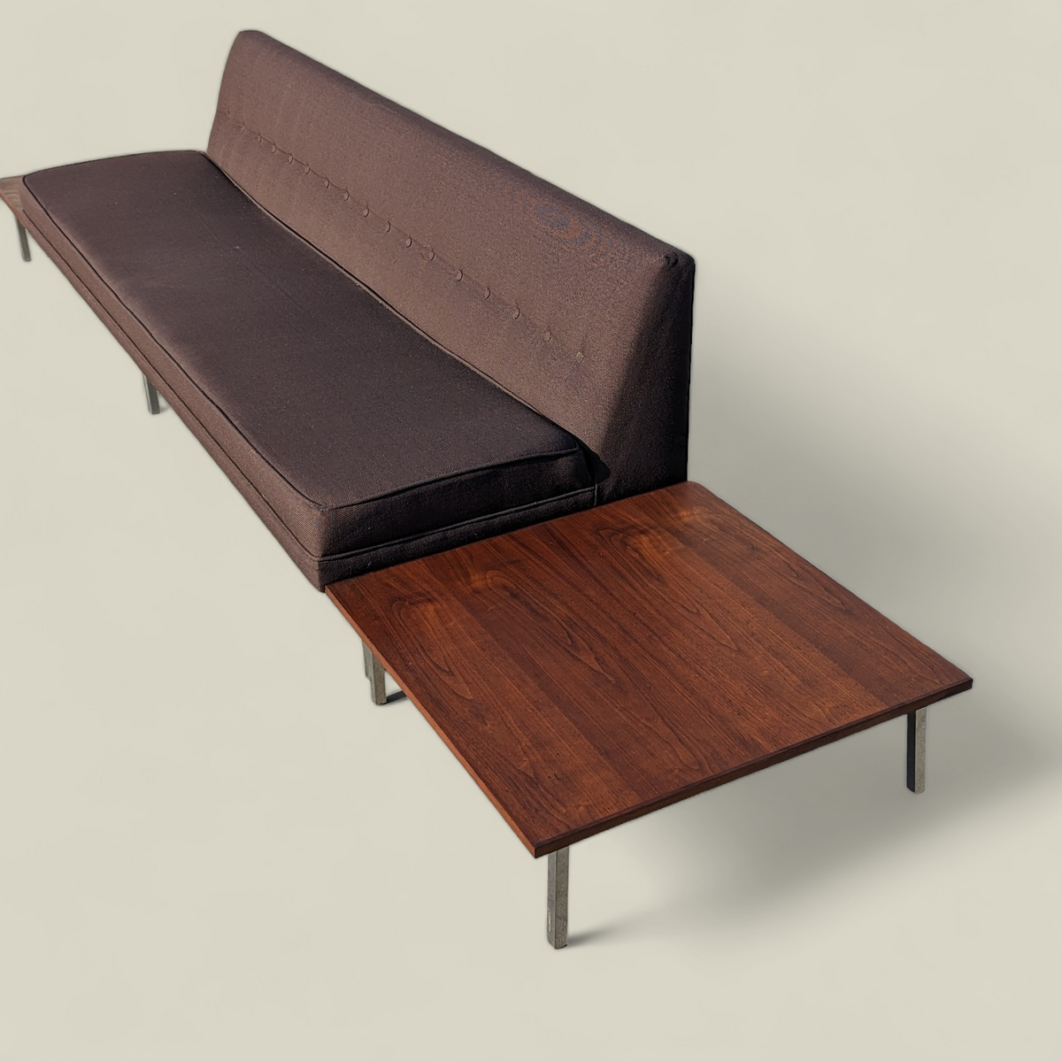 Sofa with Side Table by George Nelson for Herman Miller — view 12 of 15