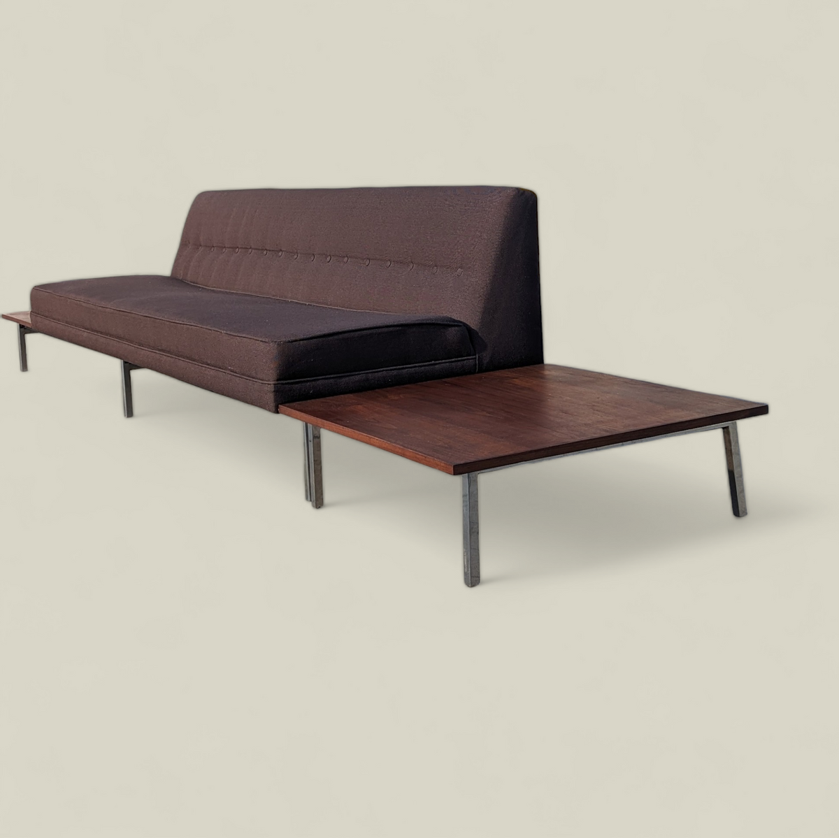 Sofa with Side Table by George Nelson for Herman Miller — view 9 of 15