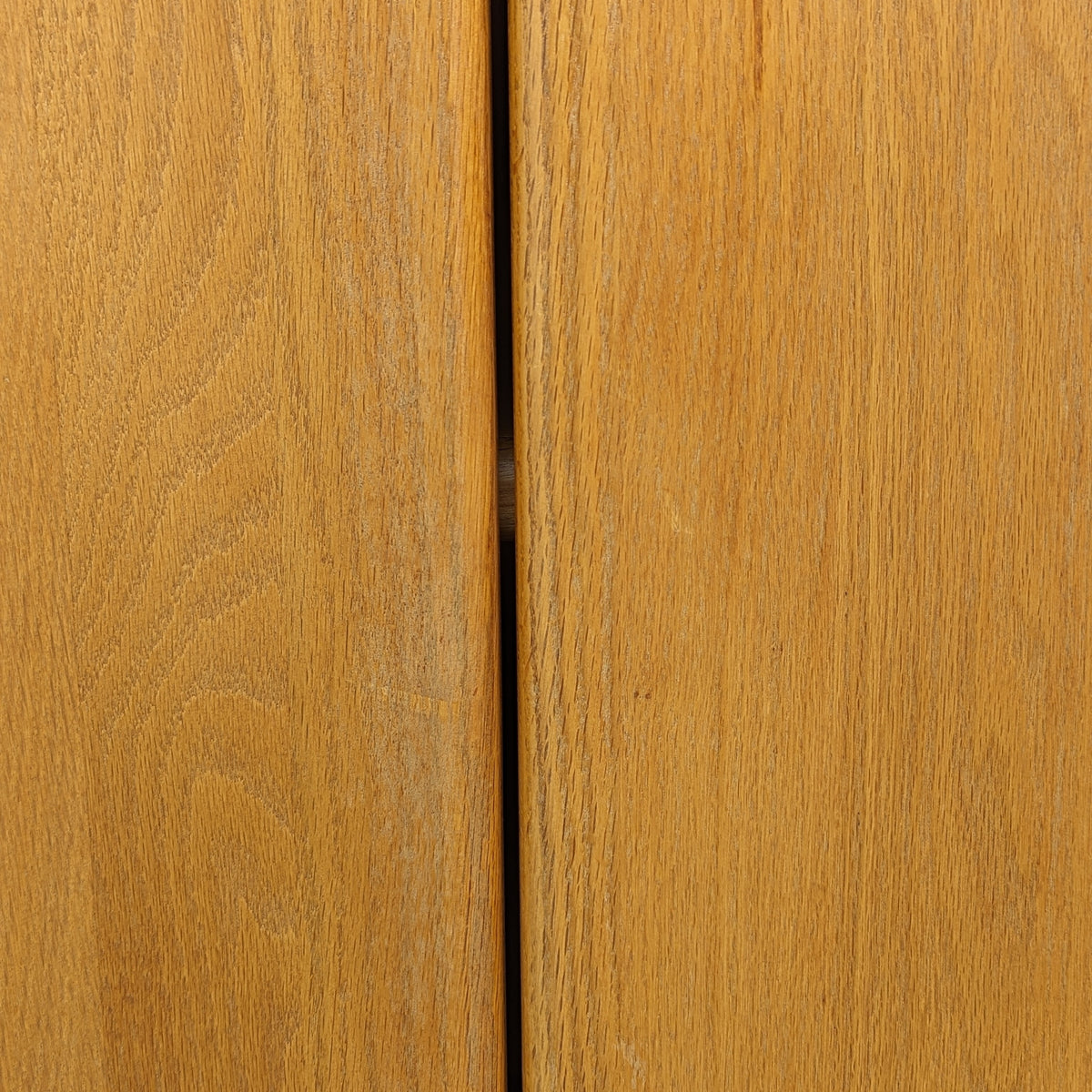 Late-20th-Century Oak Bookcase with Adjustable Shelves — view 13 of 15