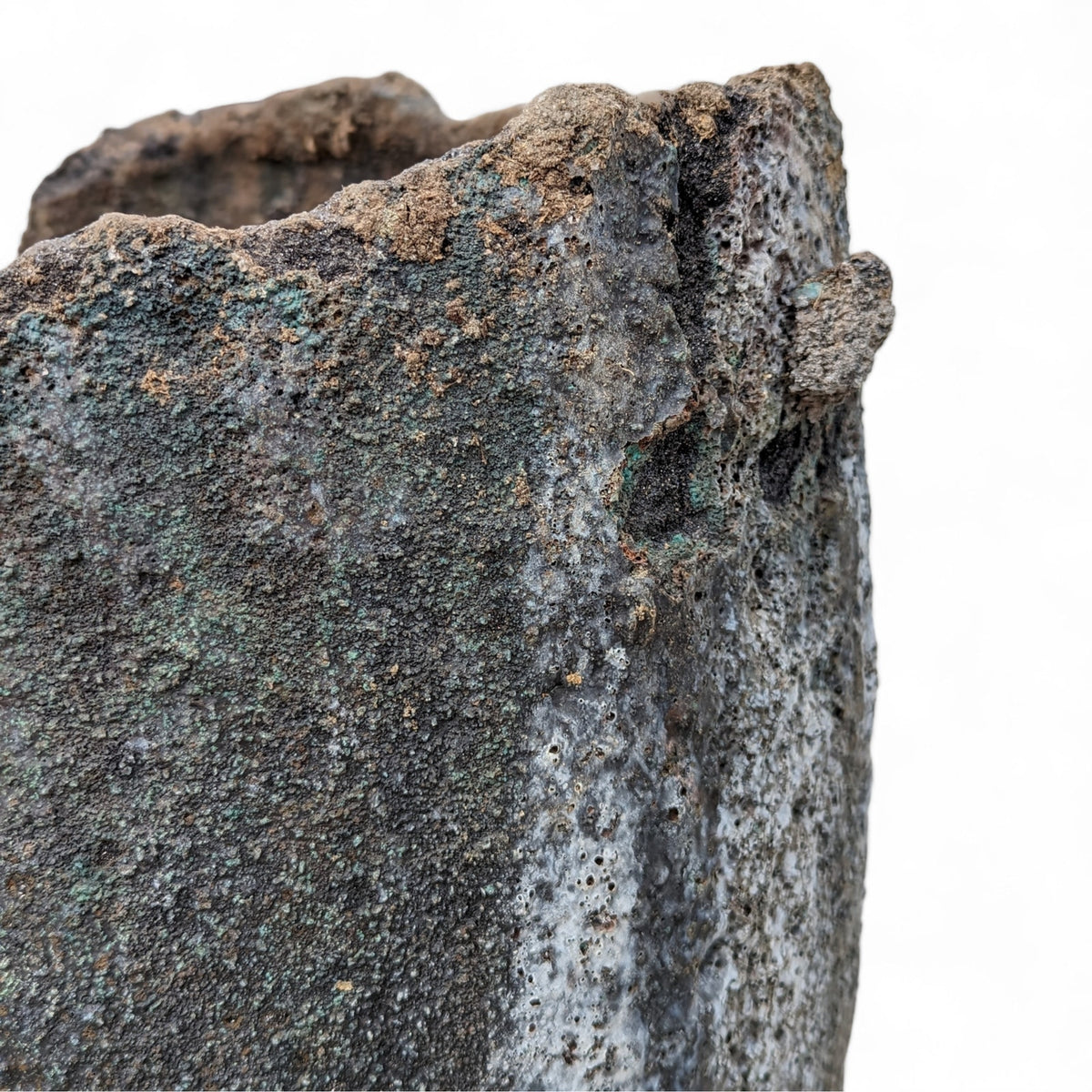 Antique Foundry Crucible Planters – Pair — view 8 of 16