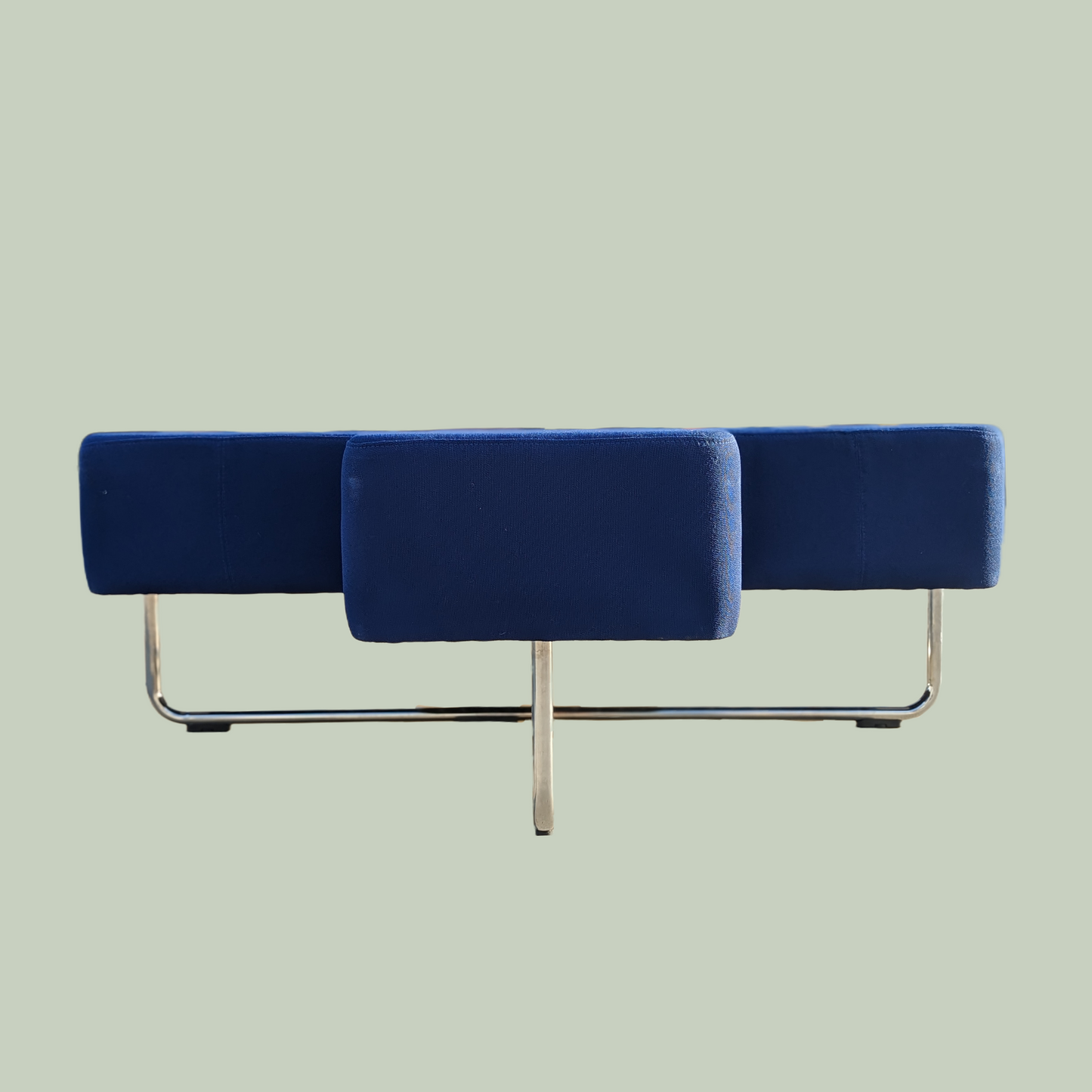 Bench, Modular Seating By Allermuir, Cross Shape, Modern, Commercial Grade, Office, Gym, Postmodern